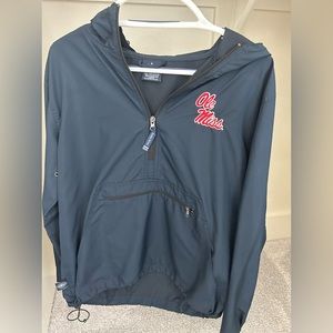 Ole miss windbreaker pullover